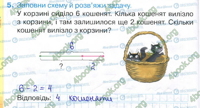 ГДЗ Математика 2 клас сторінка Стр.8 (5)